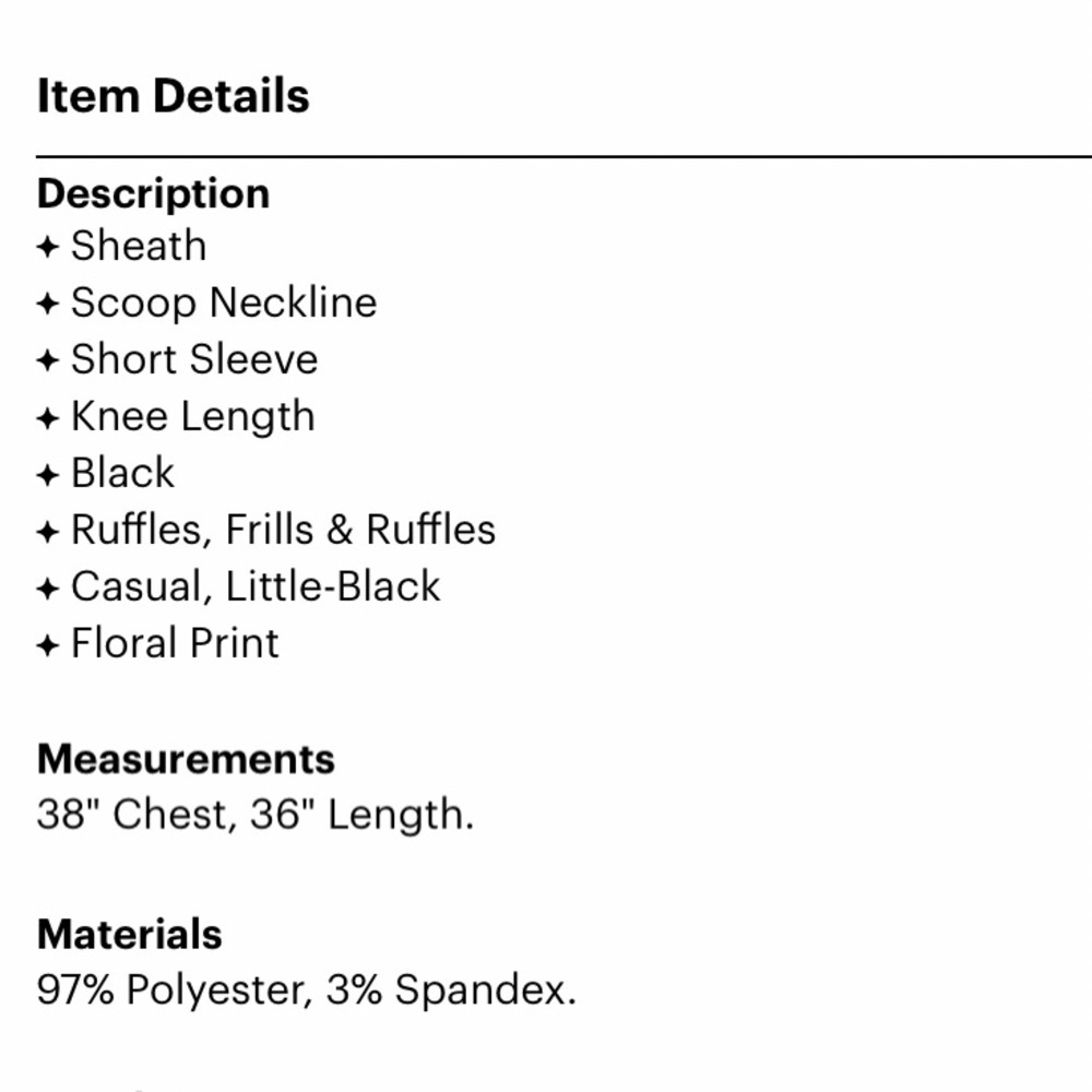 Jones New York | Dress Floral Neutral Black Fall Colors Orange Brown - Picture 9 of 9